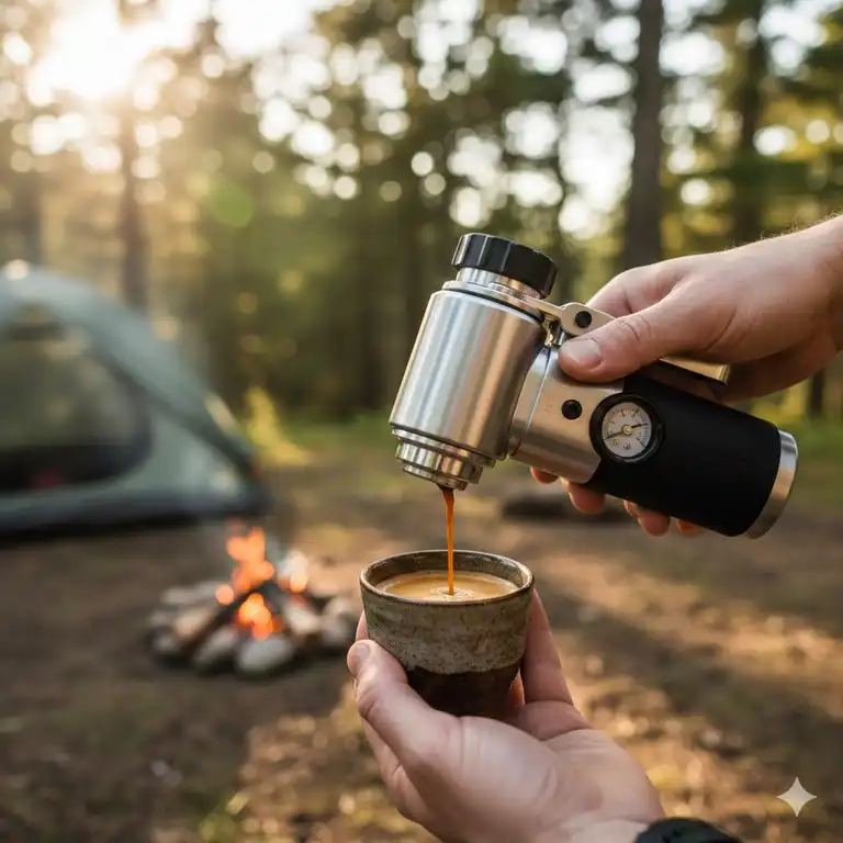 Mini Espressomaschine ohne Strom: Die 7 besten manuellen Wunder