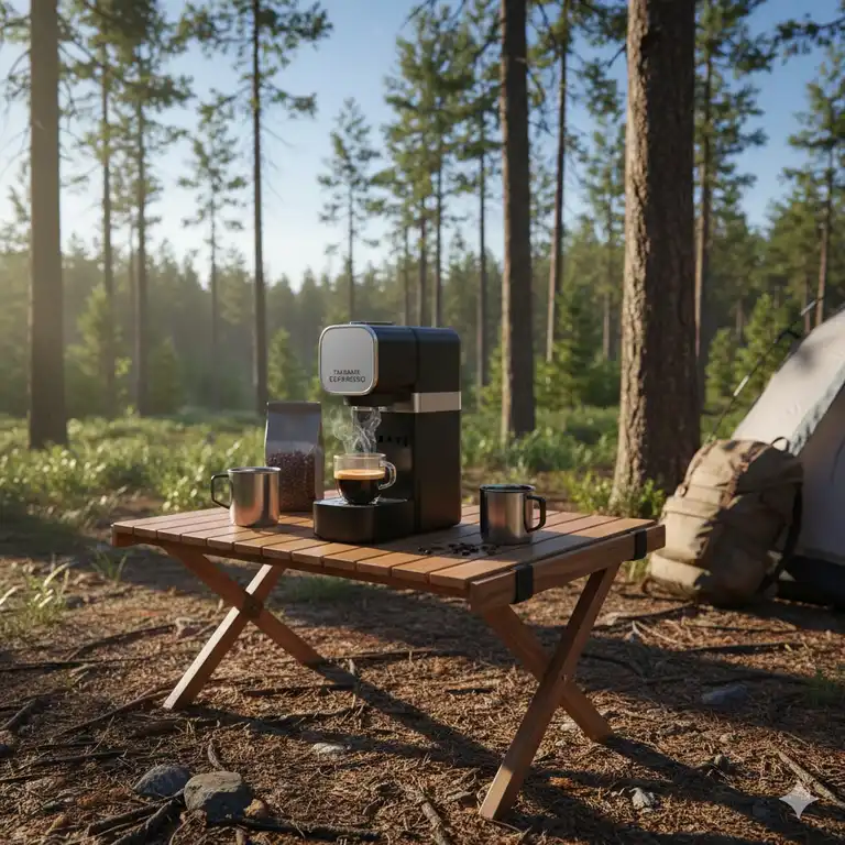 Tragbare Espressomaschine Camping: Die 7 Besten Modelle 2025 – Unschlagbare Freiheit!