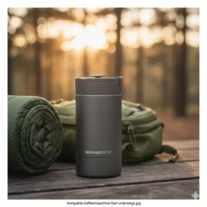 Das kompakte Design überzeugt im French Press Reisekaffeemaschine Test für Wanderer.