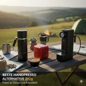 Alternative portable espresso maschine test 2026 – Fokus auf Design und Robustheit.