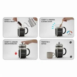 Schritt-für-Schritt-Anleitung für die french press glas bruchsicher.