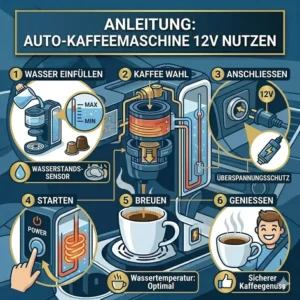 Schritt-für-Schritt Bedienungsanleitung basierend auf dem kaffeemaschine auto 12v test 2026.