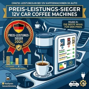 Auszeichnung des Preis-Leistungs-Siegers aus dem kaffeemaschine auto 12v test 2026.