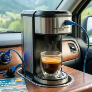 Einfache Reinigung und Pflege der espresso maschine 12v usb Einzelteile.