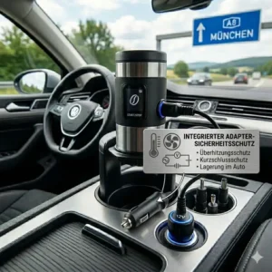 Kompatibilität der reisekaffeemaschine auto adapter für Zigarettenanzünder in PKW und LKW.