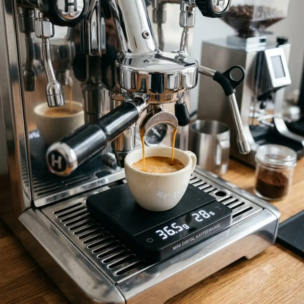 Kaffeewaage mini digital featured image for precision coffee brewing